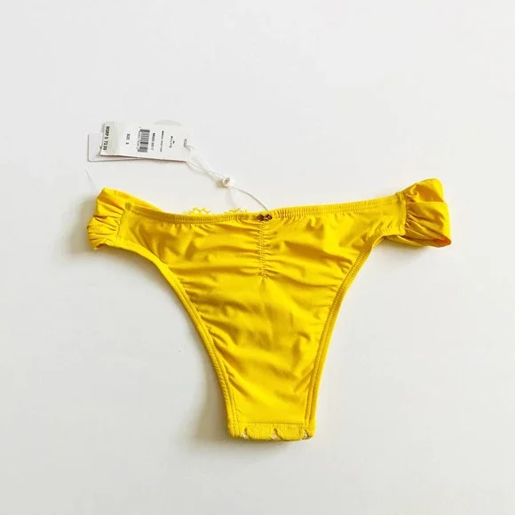 PilyQ Yellow Lace Bikini - Picture 4 of 5